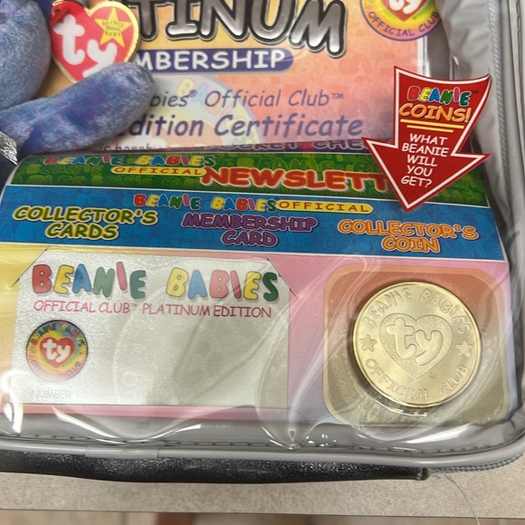 Ty Beanie Baby platinum membership kit - Picture 3 of 6